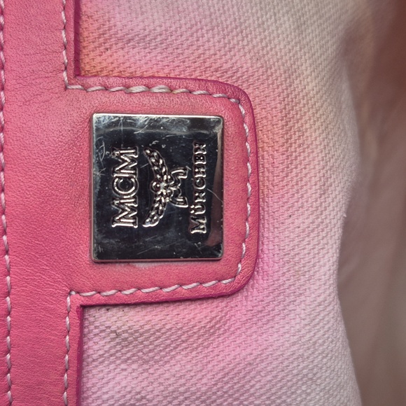 MCM Pink & White Tote Bag - Picture 5 of 17